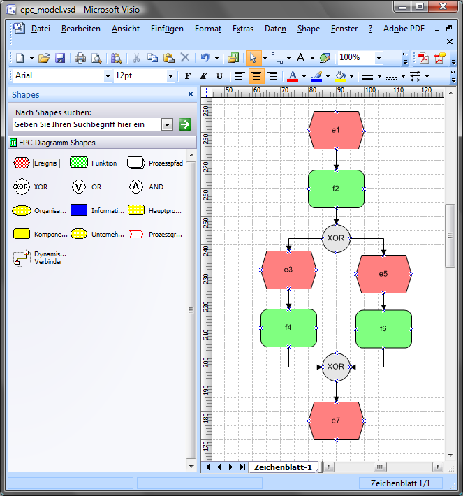 Microsoft Visio Electronic Shapes